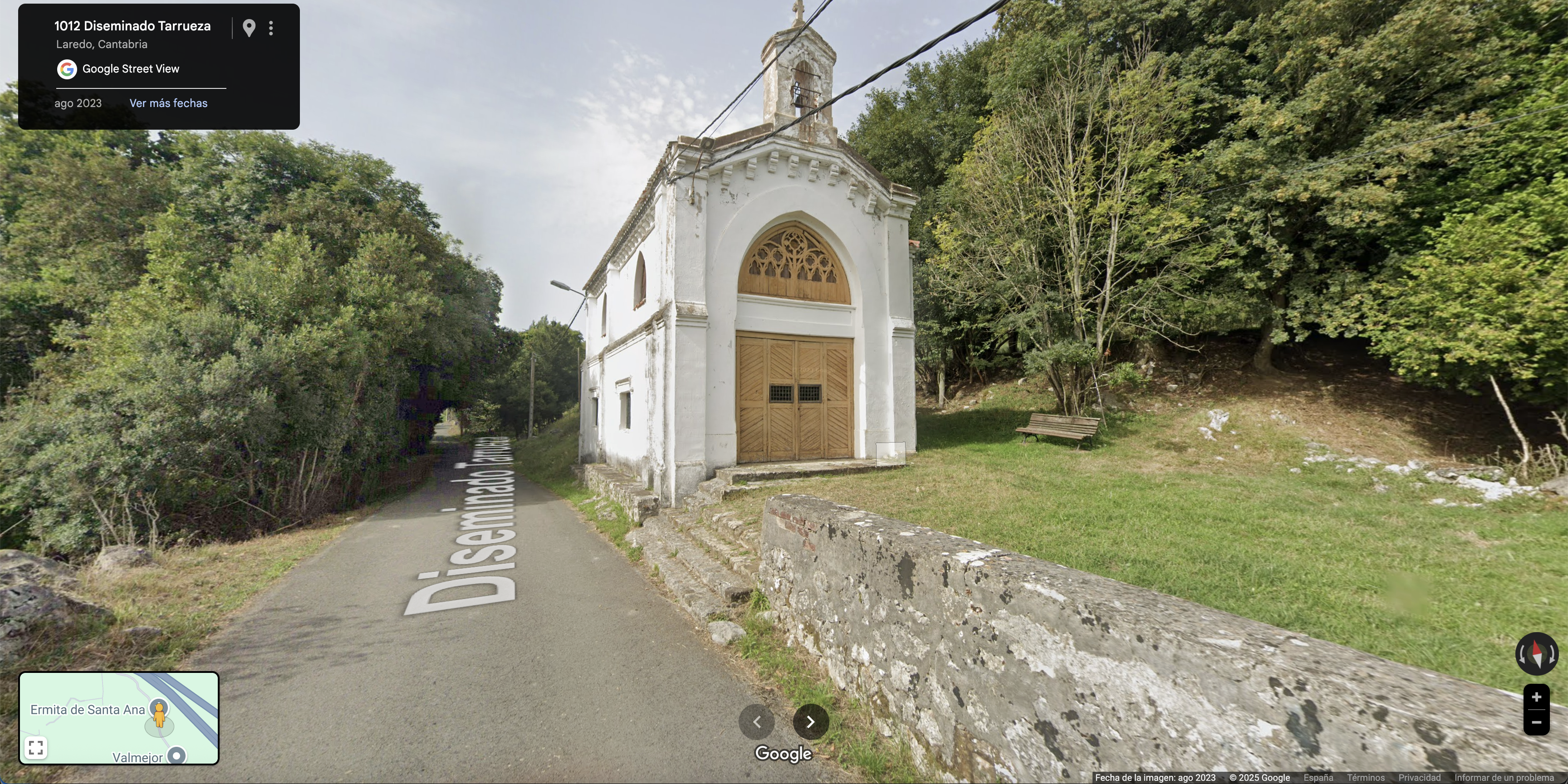 Google Maps - Santa Ana de Tarrueza